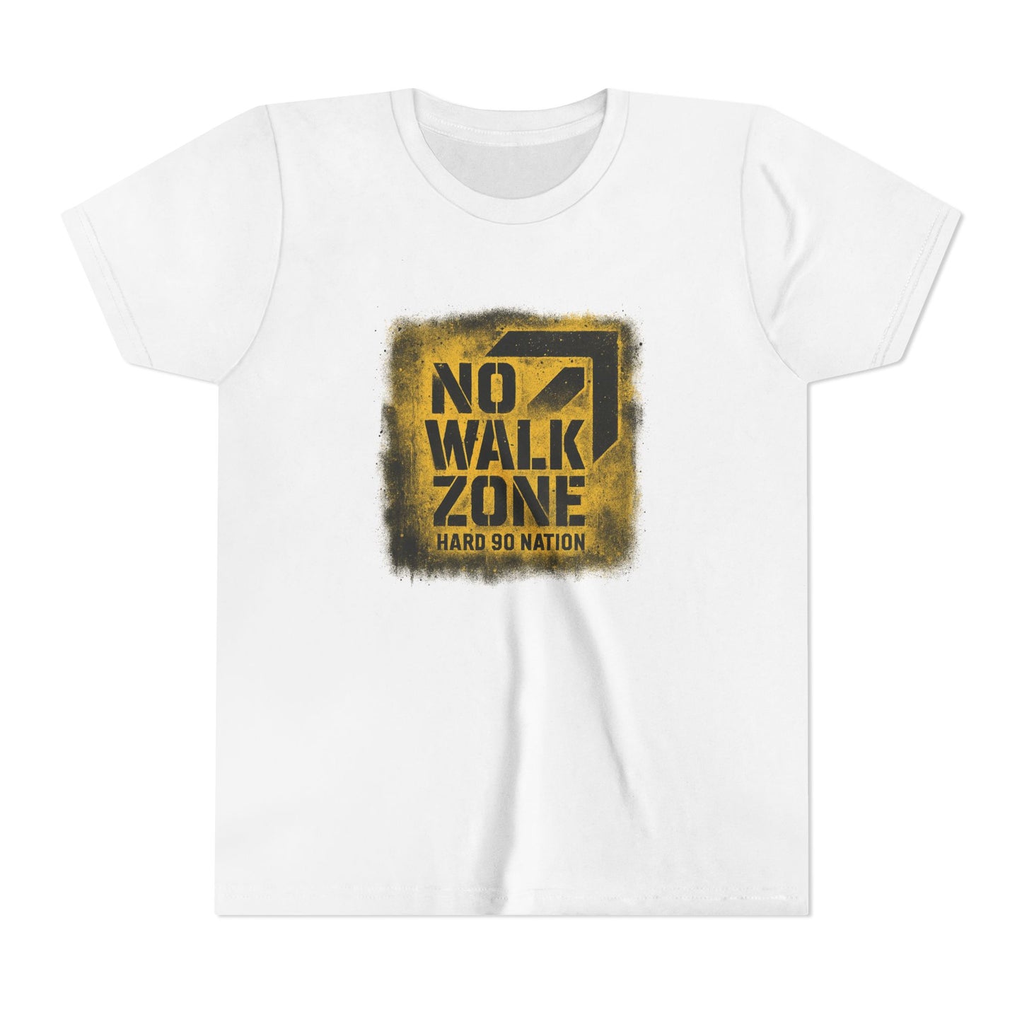 Youth Baseball “No Walk Zone” Tee – Hard 90 Nation Collection