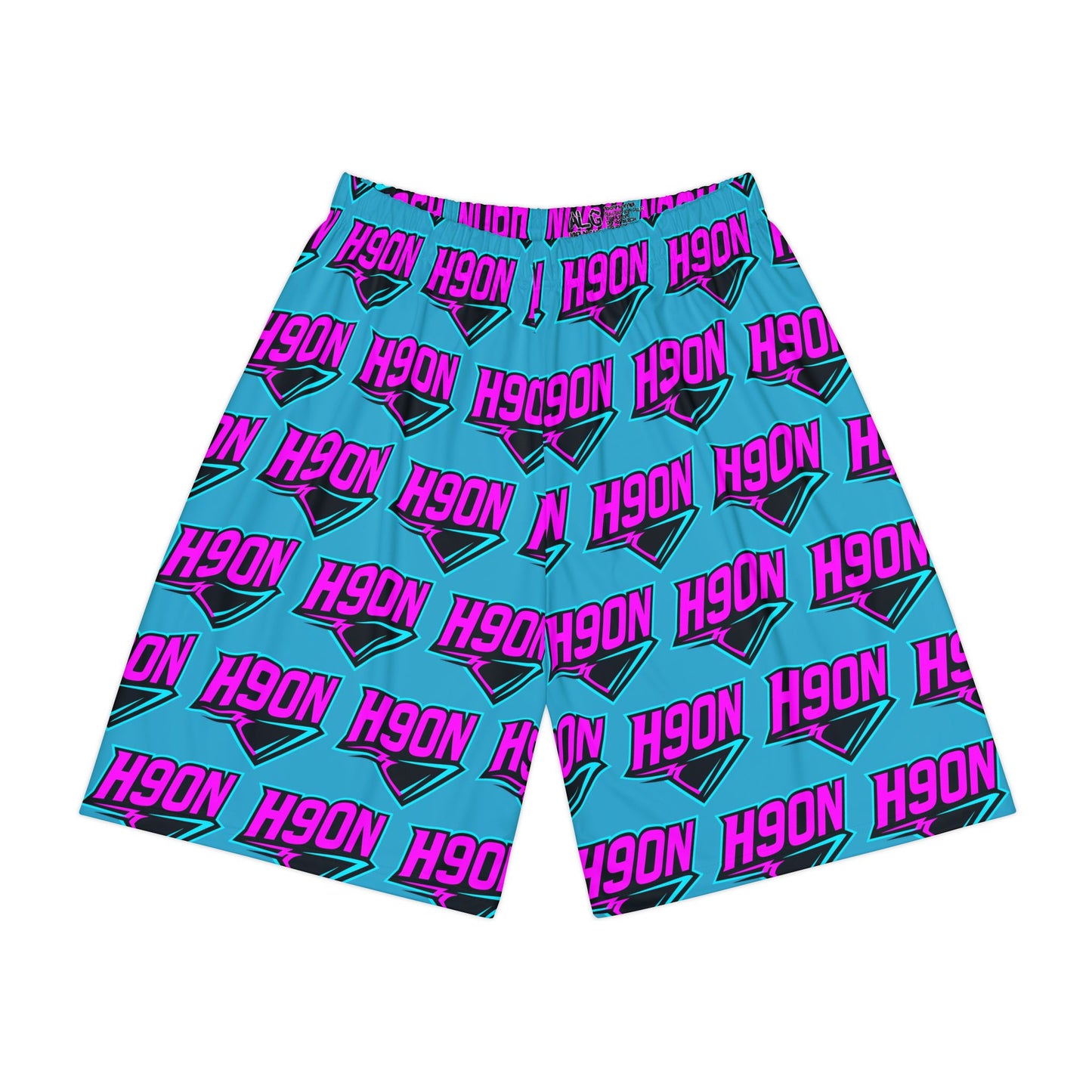H90N Neon Sublimated Adult Athletic Shorts