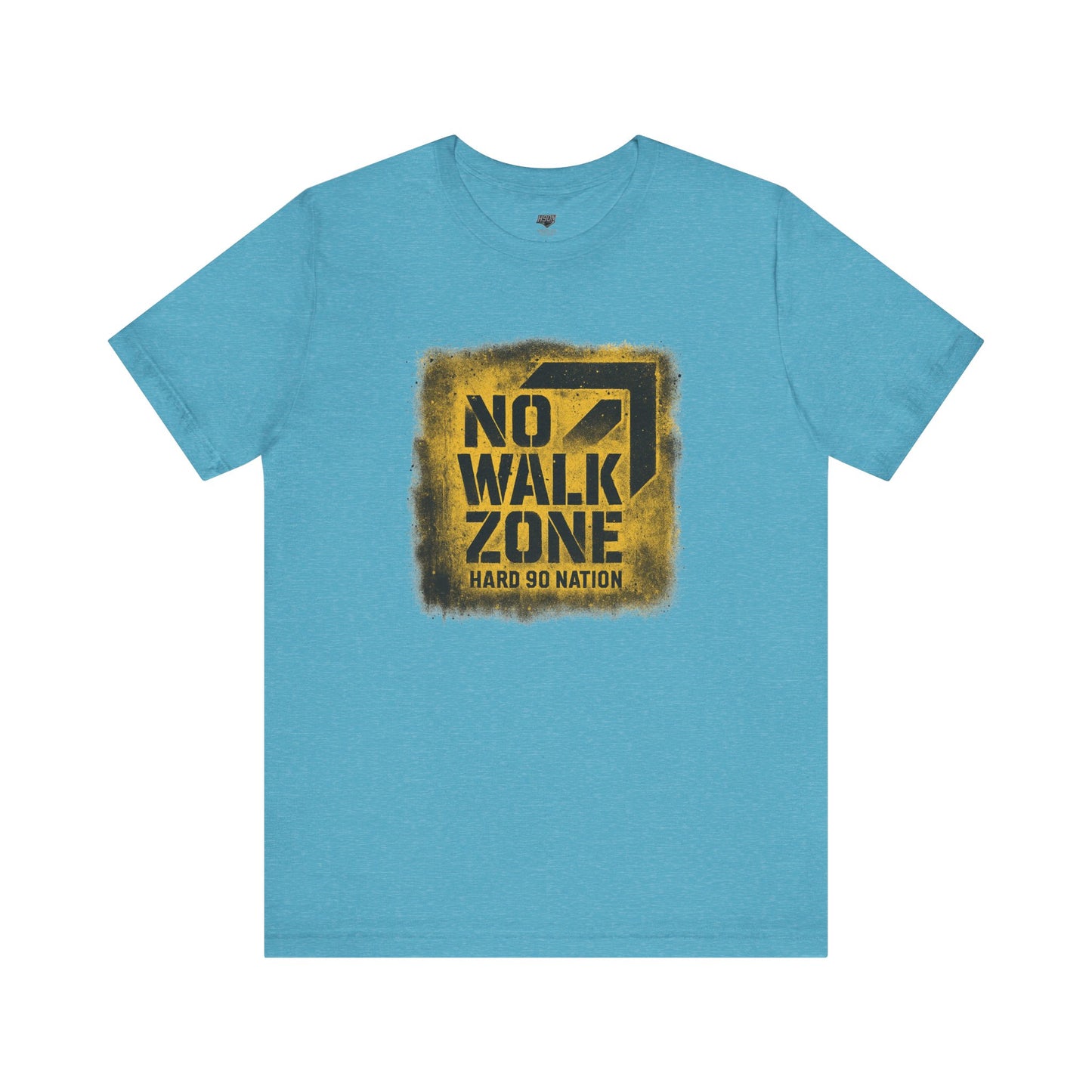 No Walk Zone – Hard 90 Nation Unisex Baseball Tee