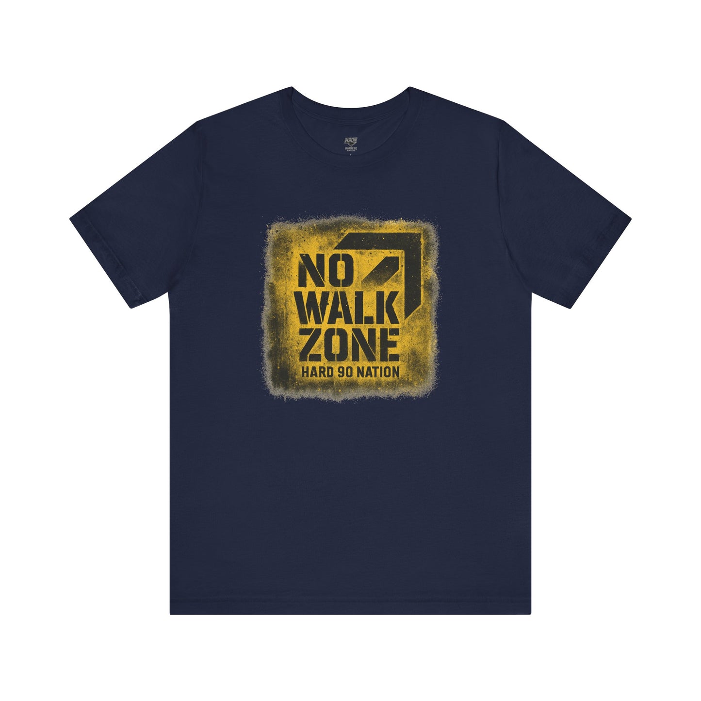 No Walk Zone – Hard 90 Nation Unisex Baseball Tee