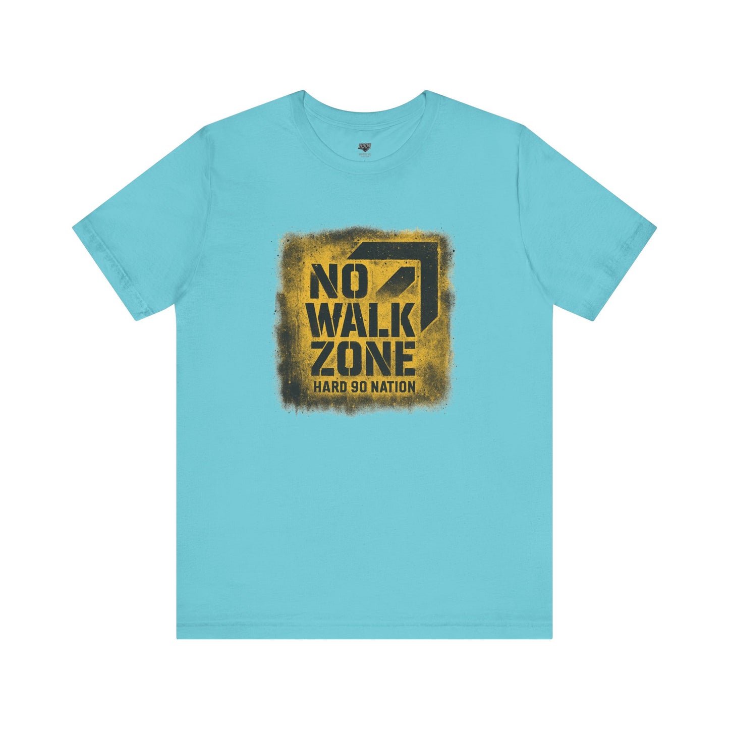 No Walk Zone – Hard 90 Nation Unisex Baseball Tee
