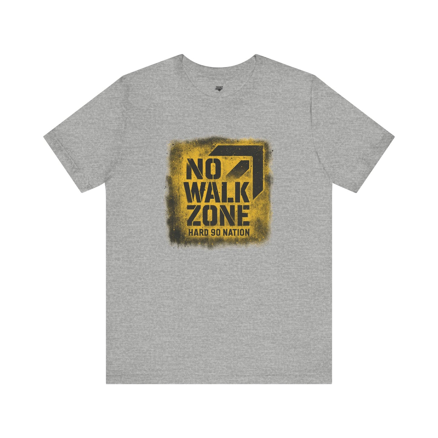 No Walk Zone – Hard 90 Nation Unisex Baseball Tee