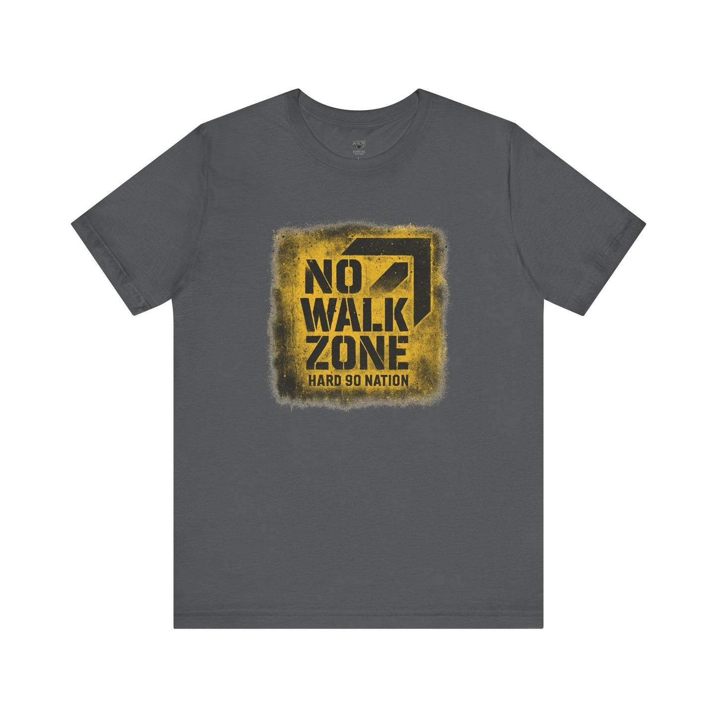 No Walk Zone – Hard 90 Nation Unisex Baseball Tee