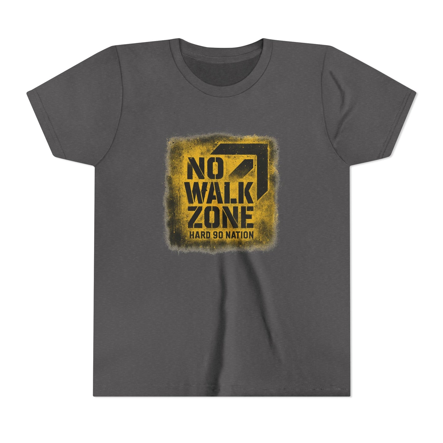 Youth Baseball “No Walk Zone” Tee – Hard 90 Nation Collection