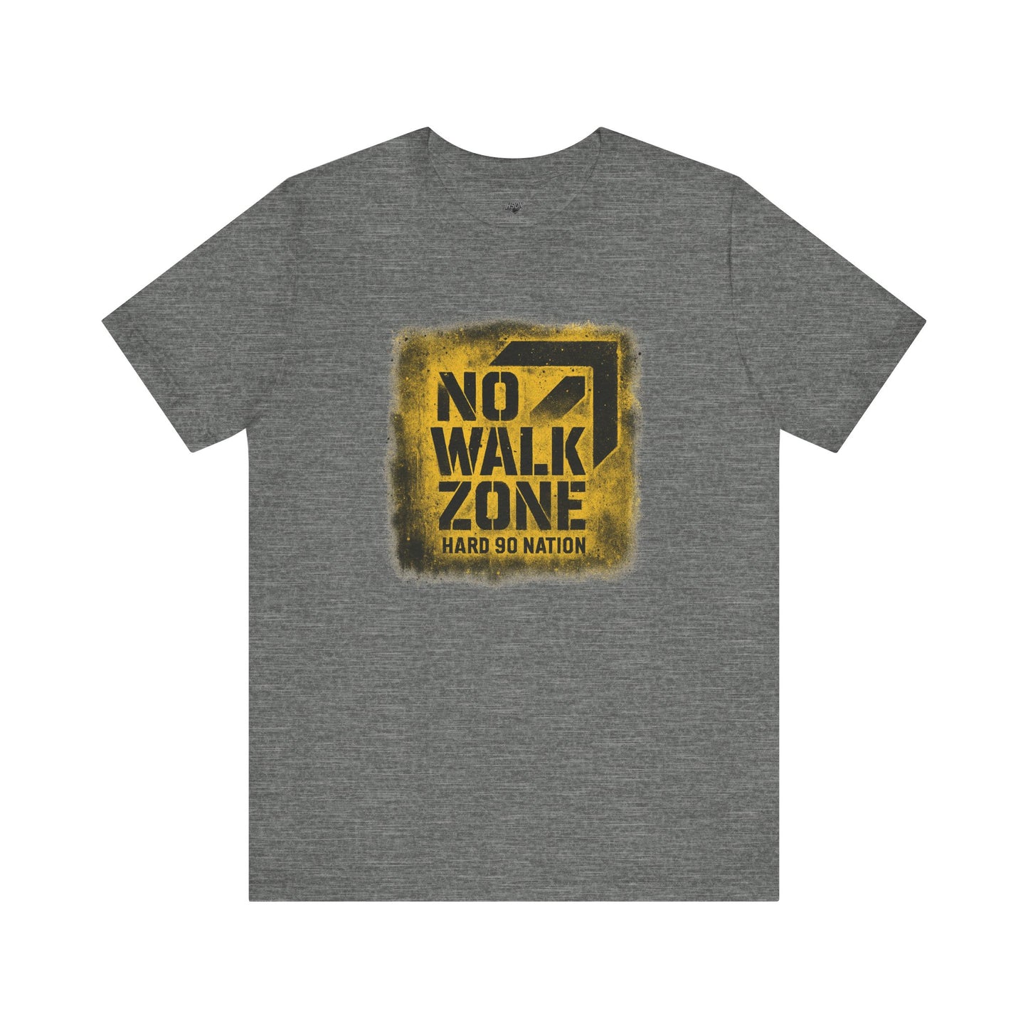 No Walk Zone – Hard 90 Nation Unisex Baseball Tee