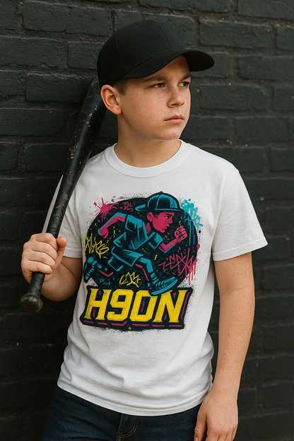 H90N Youth Baseball Tee – Street Style Hustle Shirt