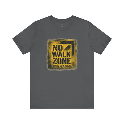 No Walk Zone – Hard 90 Nation Unisex Baseball Tee